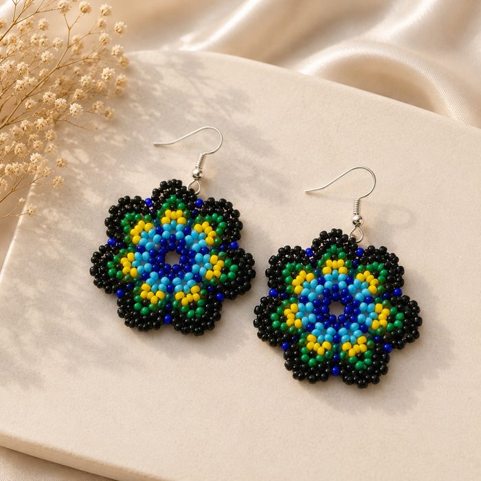 Mandala Bloom Earrings